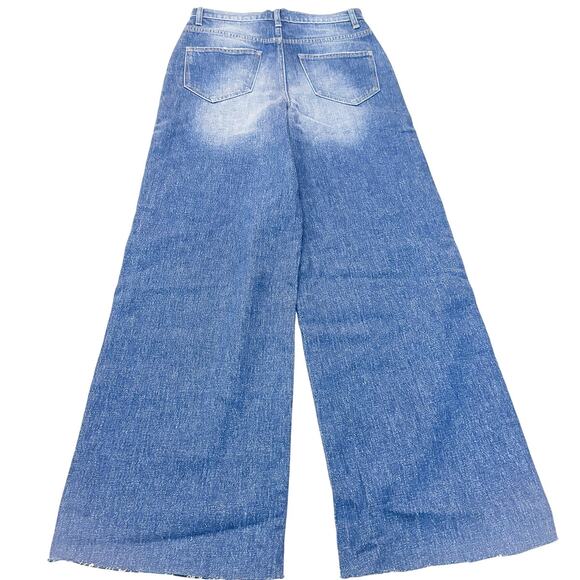 Kensie High Rise The Jessica Barrel Leg Retro Stretch Denim Jeans Size 4 / 27 - Picture 3 of 8